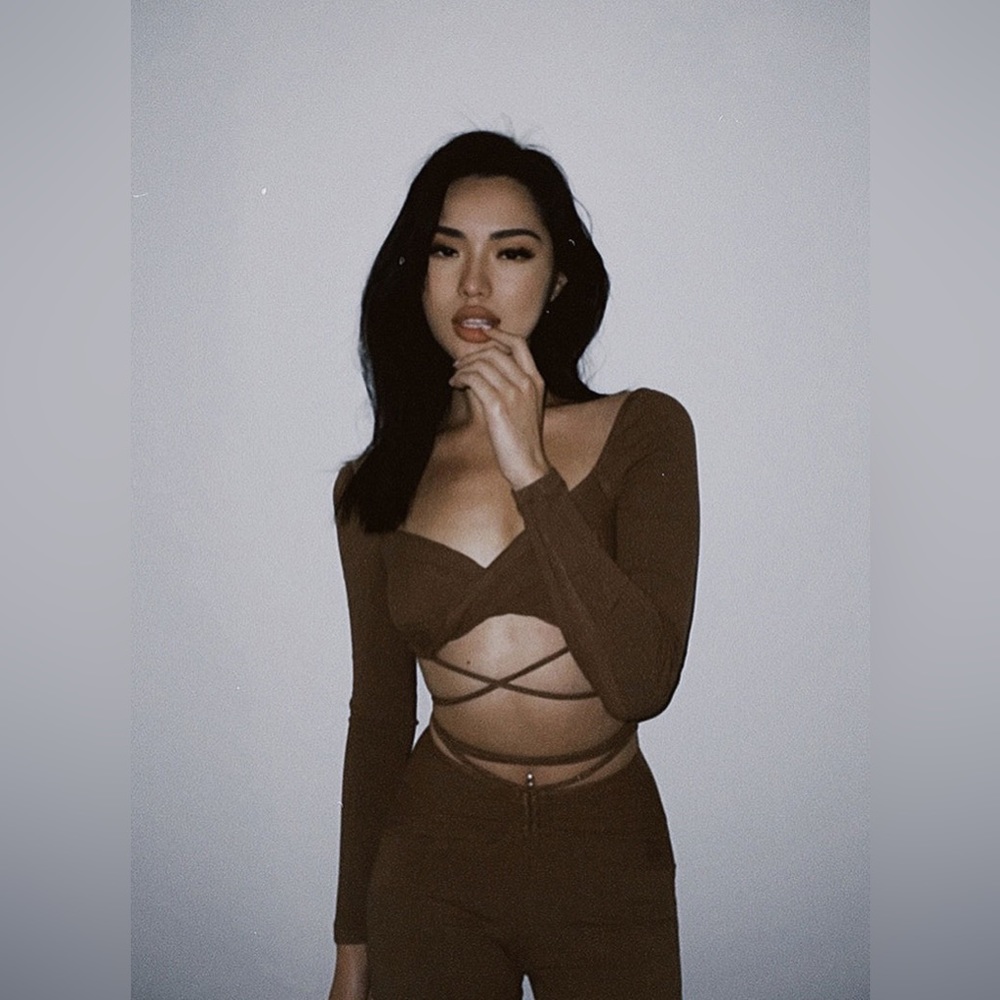 Sabrina set in brown